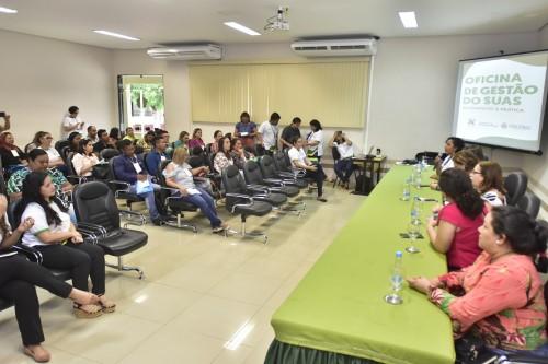 Seas realiza oficina de gestão do Suas para 40 participantes de municípios amazonenses