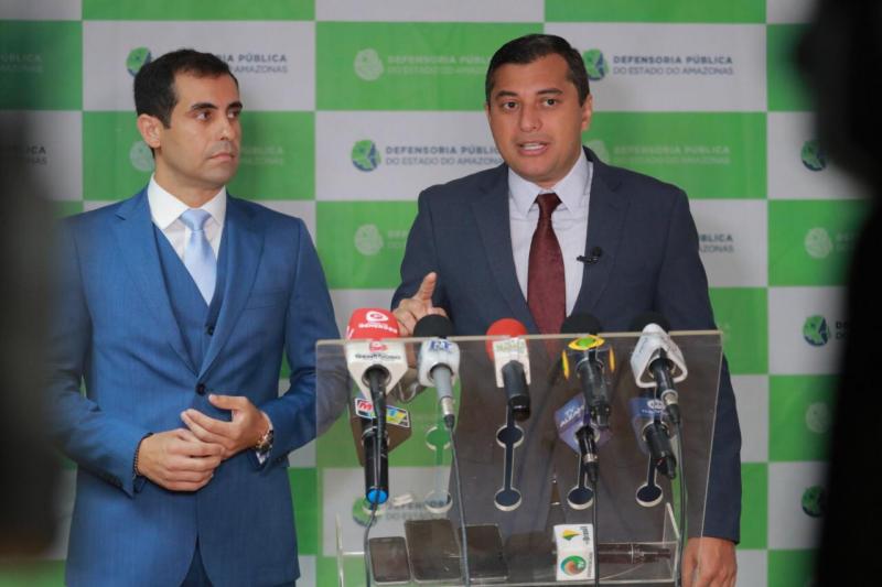 Governador Wilson Lima reafirma parceria com Defensoria Pública durante posse de Ricardo Paiva