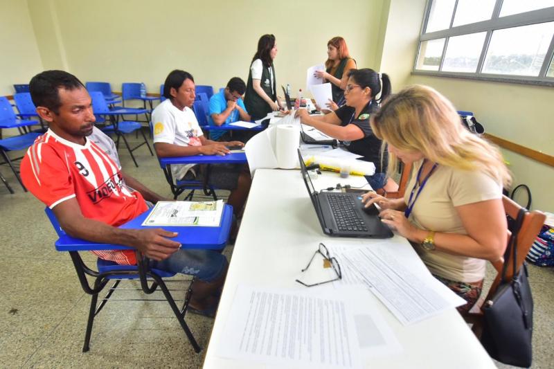 Governo do Estado identificou 457 imóveis e já formalizou 70 acordos de moradia, no Monte Horebe