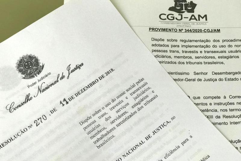 Provimento regulamenta uso de nome social por transgêneros no Judiciário do Amazonas