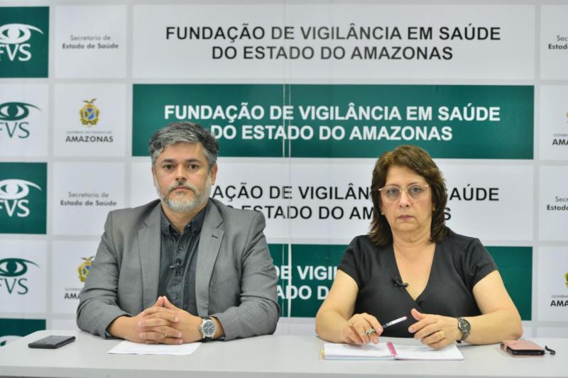 FVS-AM realiza exame de contraprova de dois casos positivos de Covid-19 notificados nesta terça-feira
