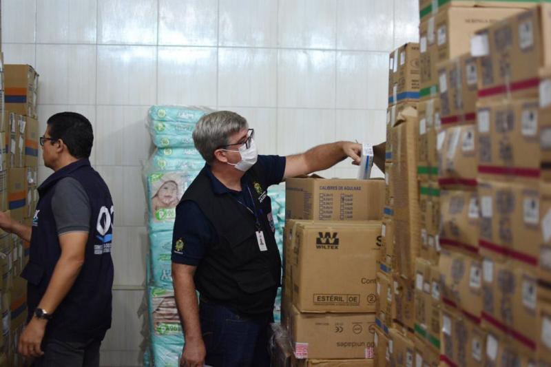Procon-AM apreende 3,5 mil máscaras inapropriadas para uso em distribuidora na zona norte de Manaus Procon-AM apreende 3,5 mil máscaras inapropriadas para uso em distribuidora na zona norte de Manaus