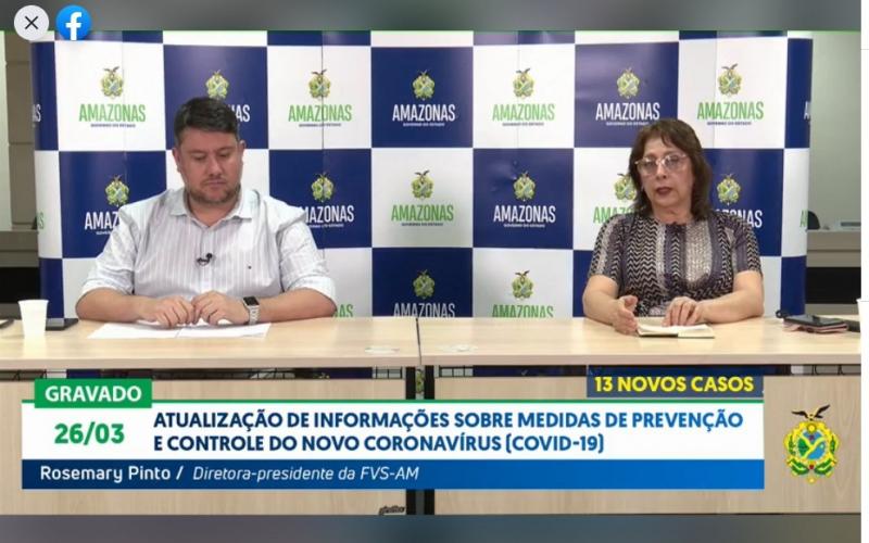 Amazonas receberá 60 mil kits para testes do novo coronavírus
