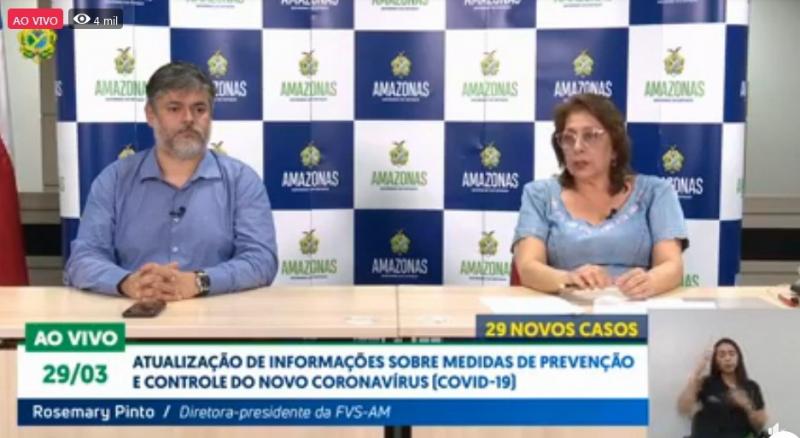 Amazonas registra 140 casos confirmados para coronavírus