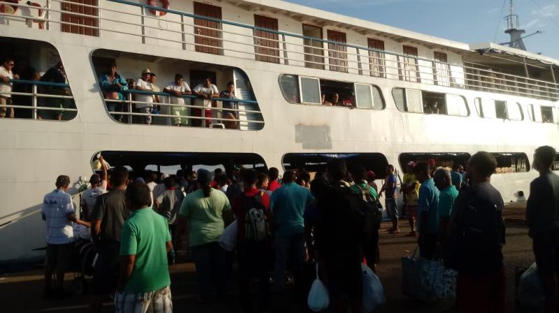 Justiça Federal restabelece decreto estadual que proíbe transporte fluvial de passageiros Justiça Federal restabelece decreto estadual que proíbe transporte fluvial de passageiros