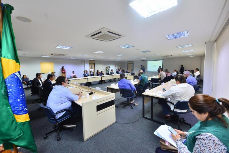 Representantes do comércio e indústria dialogam com Wilson Lima sobre atividade econômica Representantes do comércio e indústria dialogam com Wilson Lima sobre atividade econômica