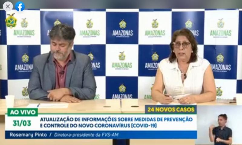 Amazonas está com 175 casos confirmados de coronavírus Amazonas está com 175 casos confirmados de coronavírus