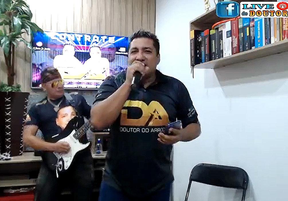 Covid-19: Doutor do Arrocha faz live para arrecadar alimentos para músicos 