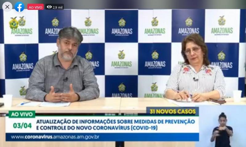 Governo do Amazonas reforça pedido para a necessidade do isolamento social para controle da Covid-19