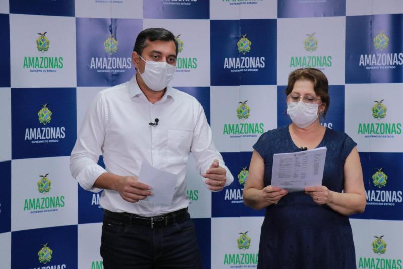 Governador Wilson Lima amplia medidas restritivas e rede de assistência no combate ao novo Coronavírus