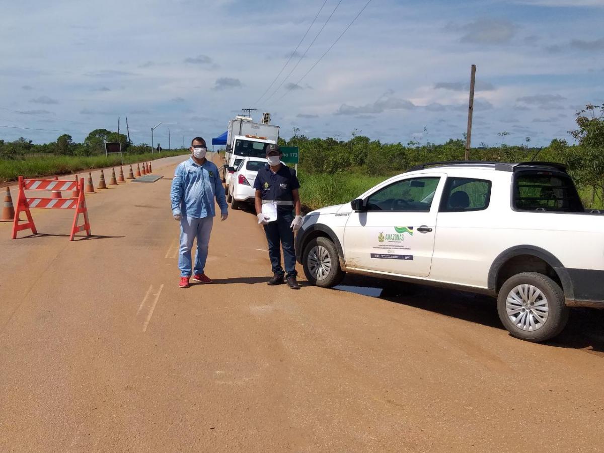 Adaf intensifica fiscalização do trânsito agropecuário em Humaitá