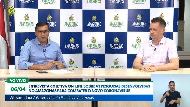 Governador Wilson Lima acompanha preparação de 400 novos leitos clínicos para casos de Covid-19
