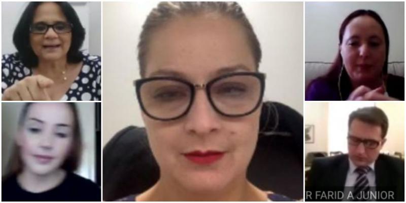 Sejusc destaca ações do Governo do Amazonas no combate à pandemia durante videoconferência com ministra Damares Alves