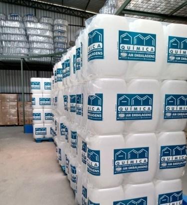 ADS doa mais de R$ 16 mil em bombonas para armazenamento de álcool 70% ADS doa mais de R$ 16 mil em bombonas para armazenamento de álcool 70%