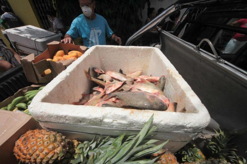 Na Sexta-Feira Santa, Governo do Amazonas doa peixes para instituições filantrópicas