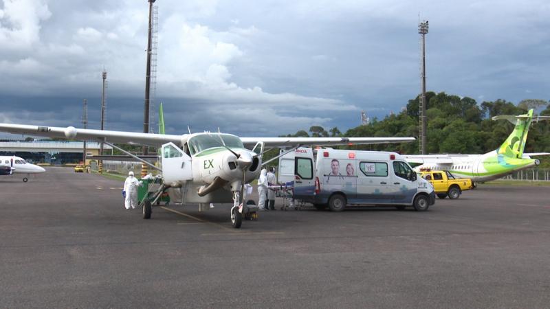 Susam aciona UTI aérea para transferir pacientes de Parintins para a capital