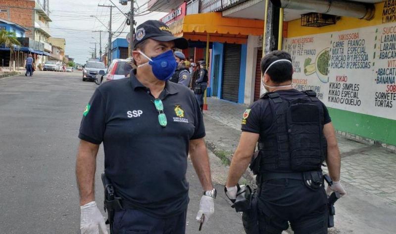 Forças de Segurança deflagram segunda fase da operação ‘Fica em Casa’, em Manaus