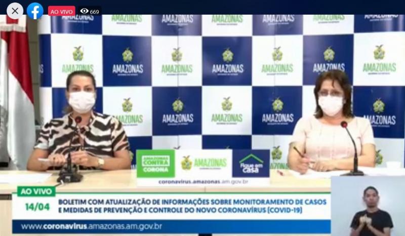 Coronavírus infecta mais 209 pessoas no Amazonas e número sobe para 1.484, com 90 óbitos