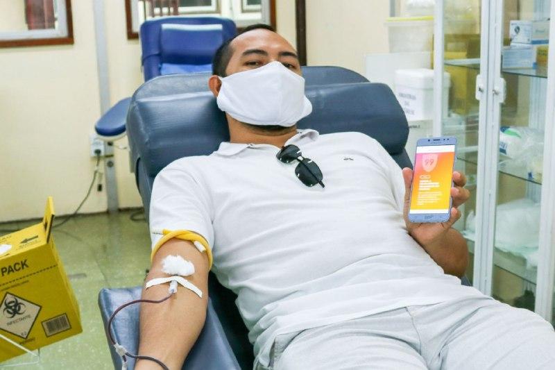Doação de sangue no Hemoam tem incentivo com desconto em corridas de aplicativo