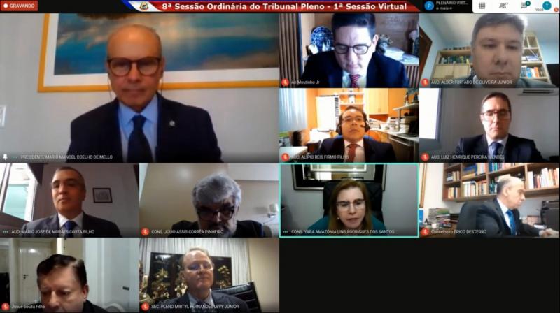 Comitê do TCE-AM que monitora uso de recursos para combate à Covid-19 apresenta primeiro relatório