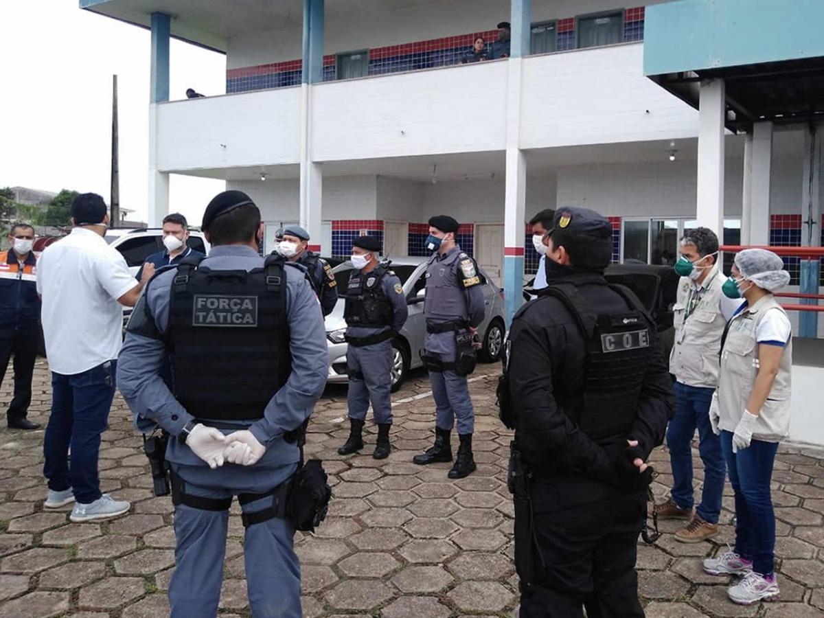 FVS-AM monitora ações de enfrentamento da Covid-19 em Manacapuru