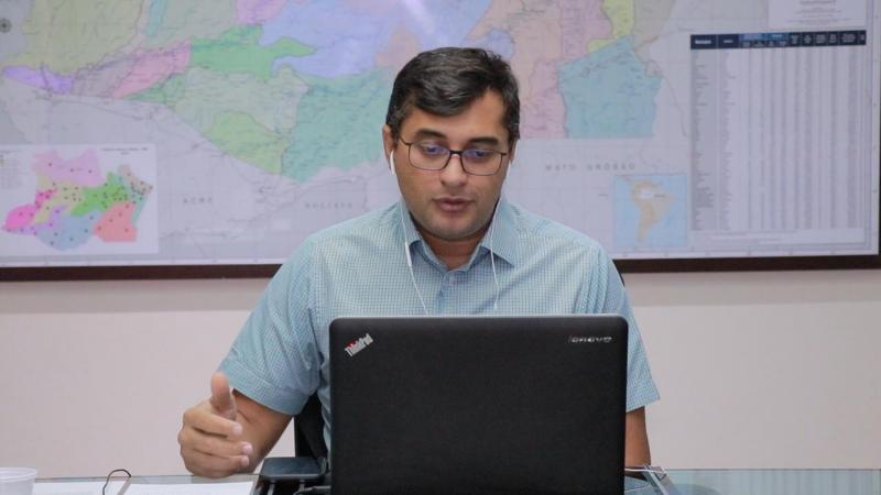 Hospital de Combate ao Covid-19, na Nilton Lins, recebe mais 16 pacientes e Wilson Lima anuncia novos leitos com HUGV