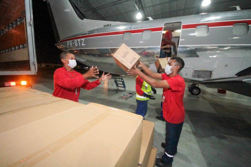 Amazonas recebe segunda parte da doação de insumos da área hospitalar feita pelo Hospital Albert Einstein