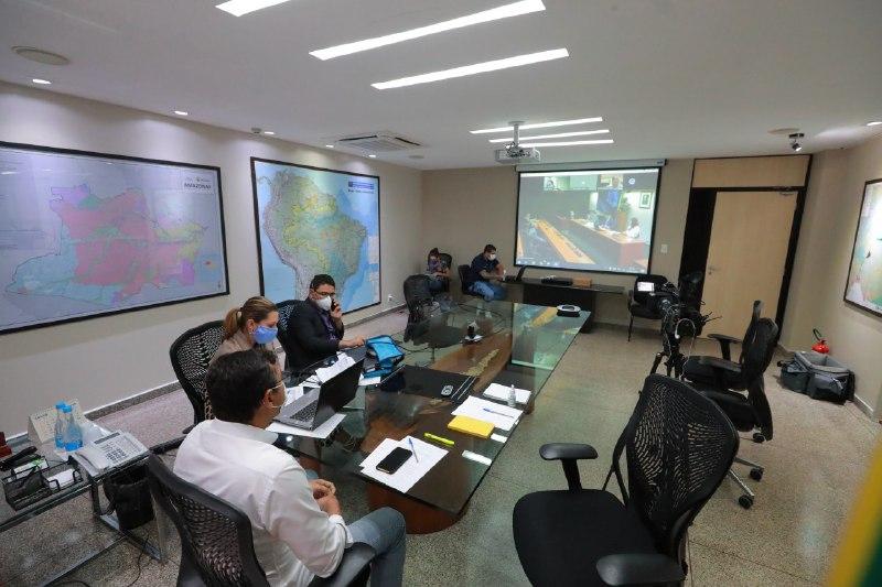 Wilson Lima encaminhará à Câmara dos Deputados documento com as necessidades urgentes do Estado no combate à Covid-19