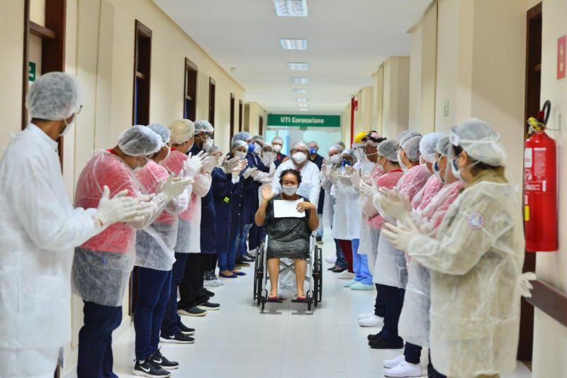 Covid-19: Amazonas ultrapassa marca de mil pacientes recuperados e HPS Delphina Aziz tem mais de 50 altas médicas