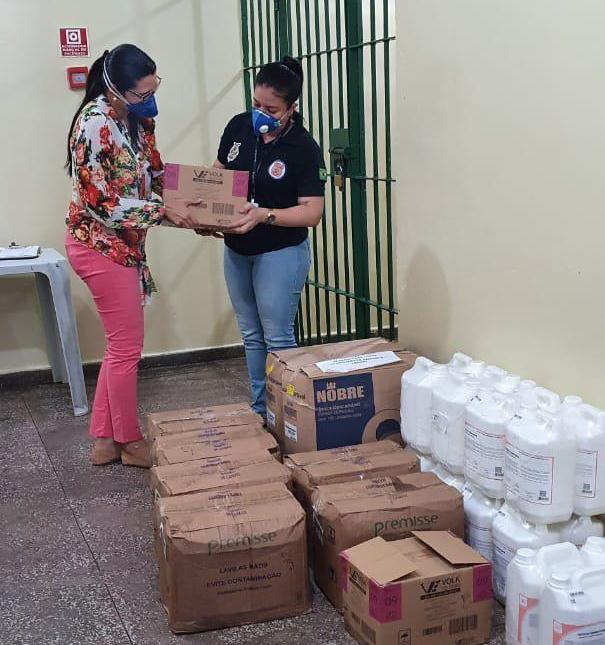 Seap distribui insumos adquiridos pelo Depen para prevenção ao coronavírus nas unidades prisionais