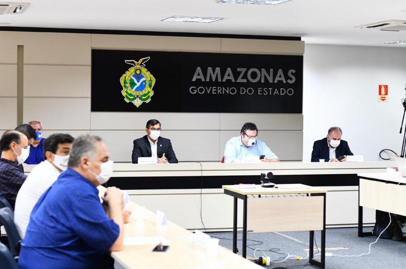 Wilson Lima prorroga restrições e apresenta plano de reabertura da economia condicionado à curva do Covid-19