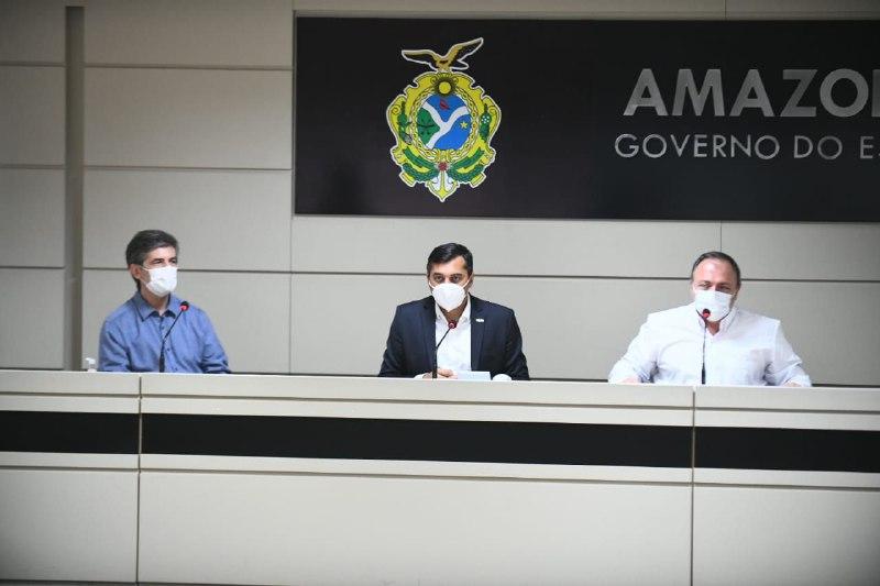 Ministro da Saúde ressalta compromisso do Governo Federal com o Amazonas nas ações de combate à Covid-19