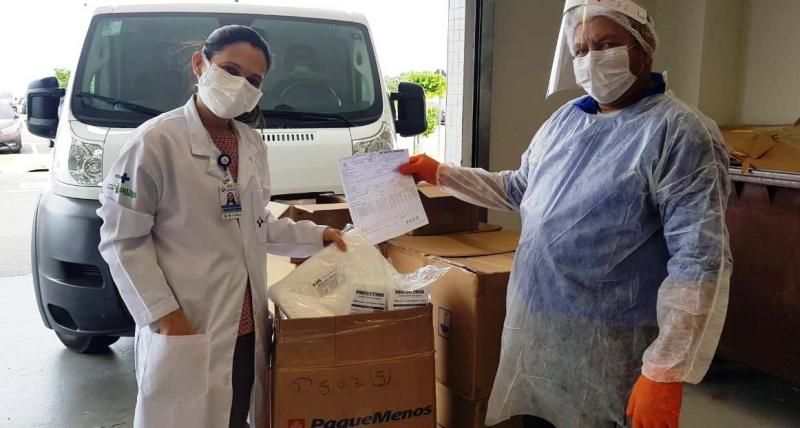 Governo do Amazonas recebe mais de seis mil unidades de EPIs doados por empresas do setor privado