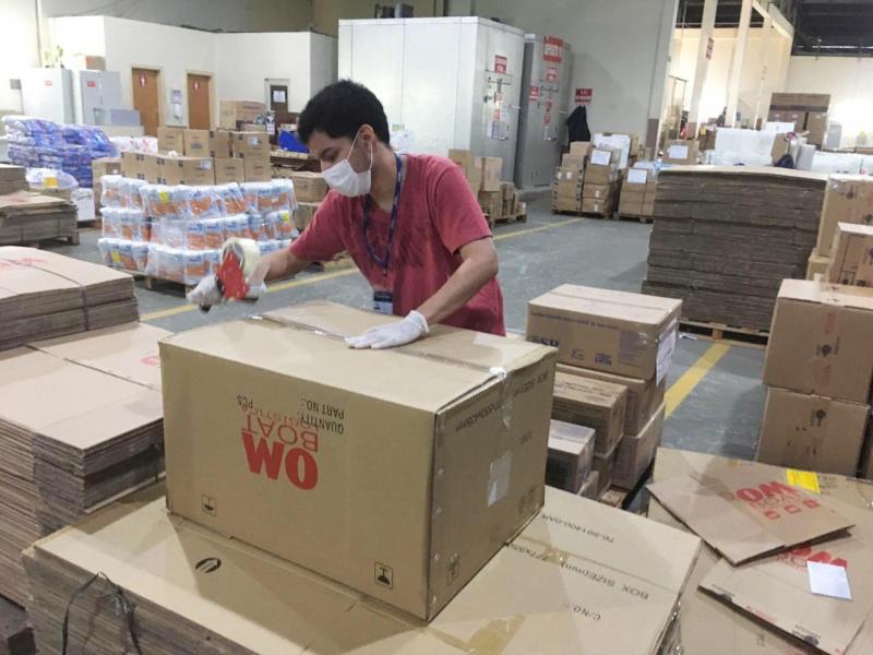 Servidores da Sema reforçam equipe de apoio em hospitais e Central de Medicamentos do Amazonas
