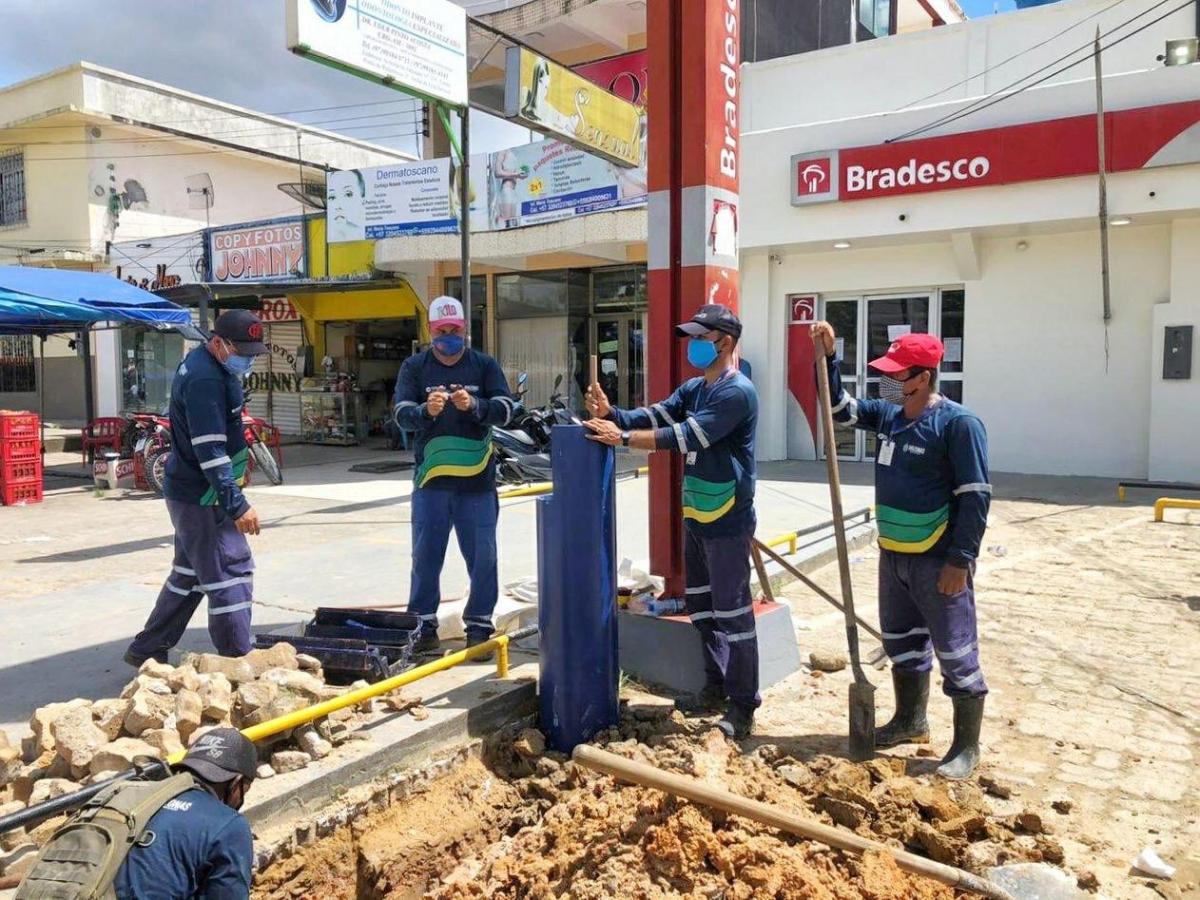 Cosama instala pias comunitárias no interior do estado