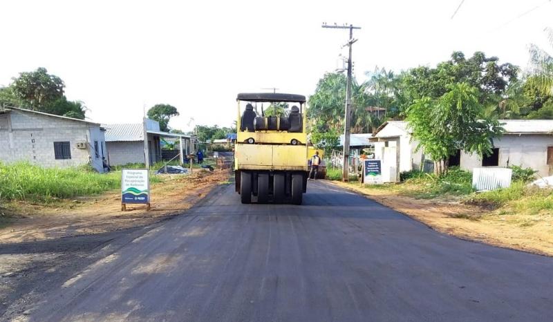 Chega a 80% recuperação de ruas em São Gabriel da Cachoeira