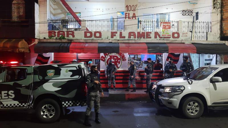 Mais de 270 policiais militares reforçaram segurança da capital em operação neste fim de semana