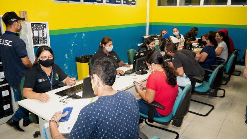 Com força-tarefa, Sejusc emite 400 documentos básicos para a população em três dias