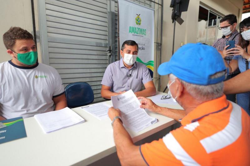 Wilson Lima paga último lote de indenizações às vítimas do incêndio no Educandos