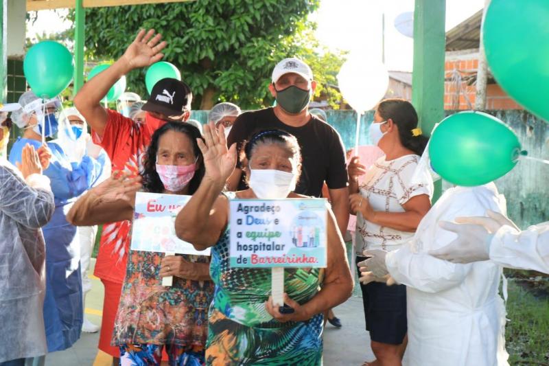 Em Barreirinha, mais quatro pacientes estão recuperados da Covid-19; entre eles duas idosas