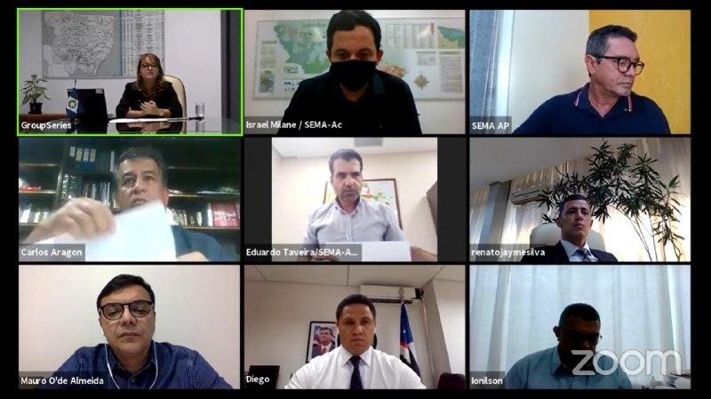 Amazonas aponta ações estratégicas de combate ao desmatamento em live com secretários da Amazônia Legal