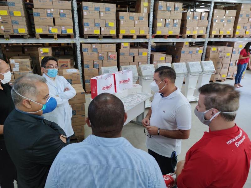 Seap realiza entrega de respiradores recuperados para a rede estadual de saúde