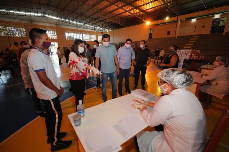 Wilson Lima visita hospital de Humaitá e reforça atenção ao interior durante a pandemia