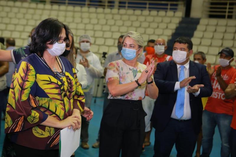 Ministra Damares Alves anuncia R$ 10 milhões para construção da Casa da Mulher Brasileira no AM