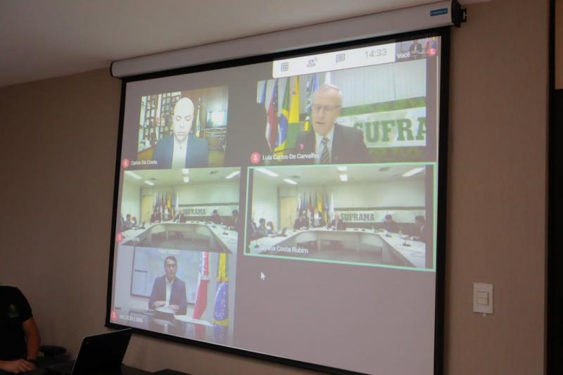 Em posse de superintendente da Suframa, Wilson Lima defende modelo Zona Franca e reforça trabalho conjunto