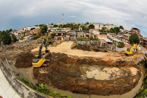 Governo do Estado inicia obras do Prosamim no igarapé Mestre Chico