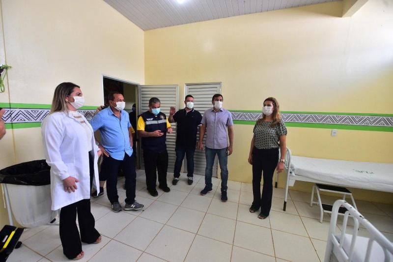 Governador Wilson Lima inaugura ala hospitalar para atender pacientes indígenas em Atalaia do Norte