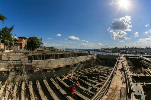 Obras da Estação de Tratamento de Esgoto do Prosamim alcançam 67% de execução