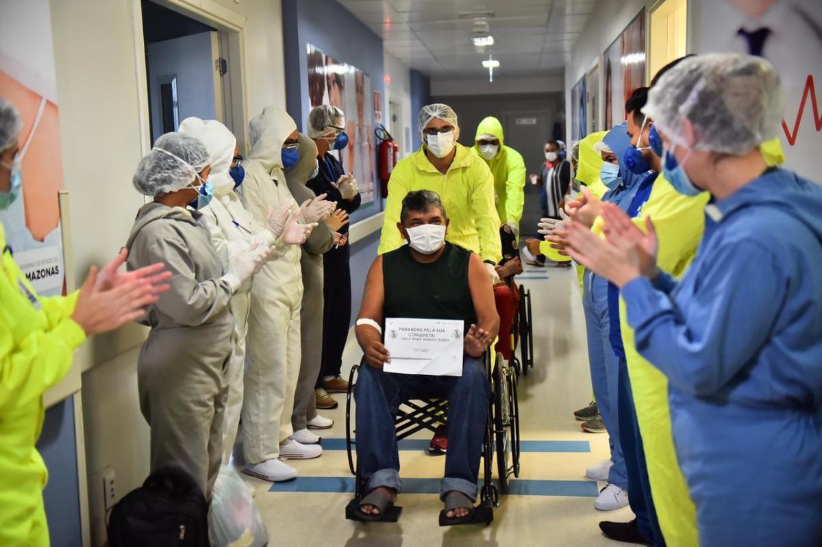 Covid-19: Hospital Delphina Aziz atinge a marca de 829 altas médicas