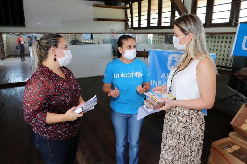 Iniciativa humanitária entre Seas e Unicef beneficia venezuelanos em situação de refúgio durante a pandemia